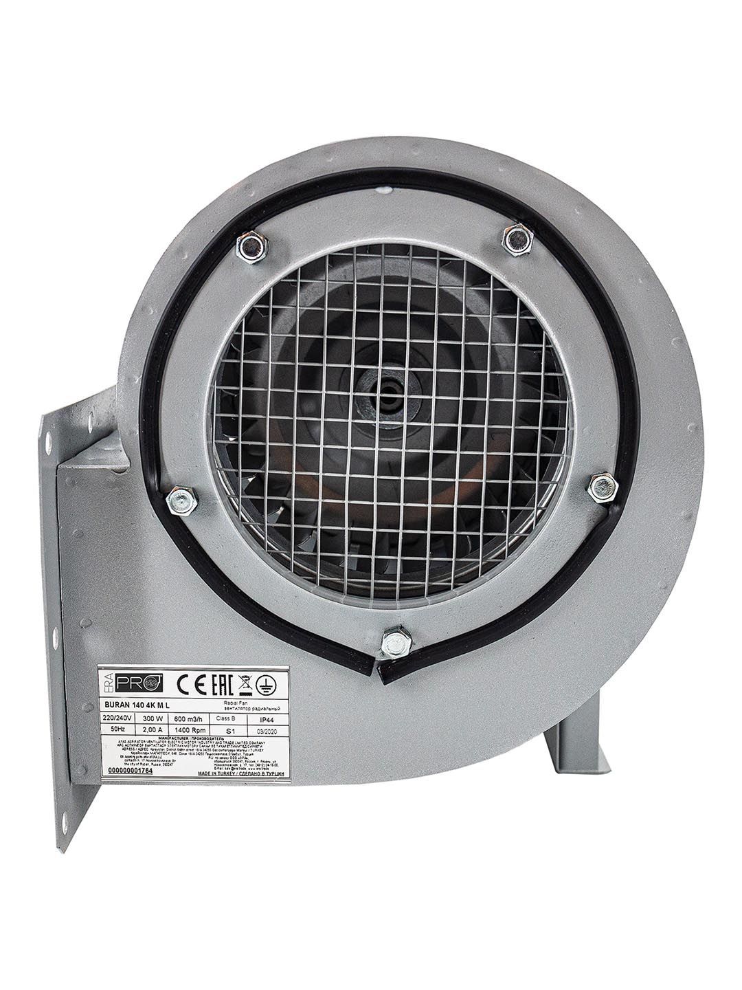 Вентилятор радиальный BURAN 260 220V Пр0 4полюс ERA PRO