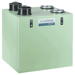 Вертикальная приточно-вытяжная установка с роторным рекуператором Ecoclima Pro Vent ECT PV-R 850-E2.0-R-4